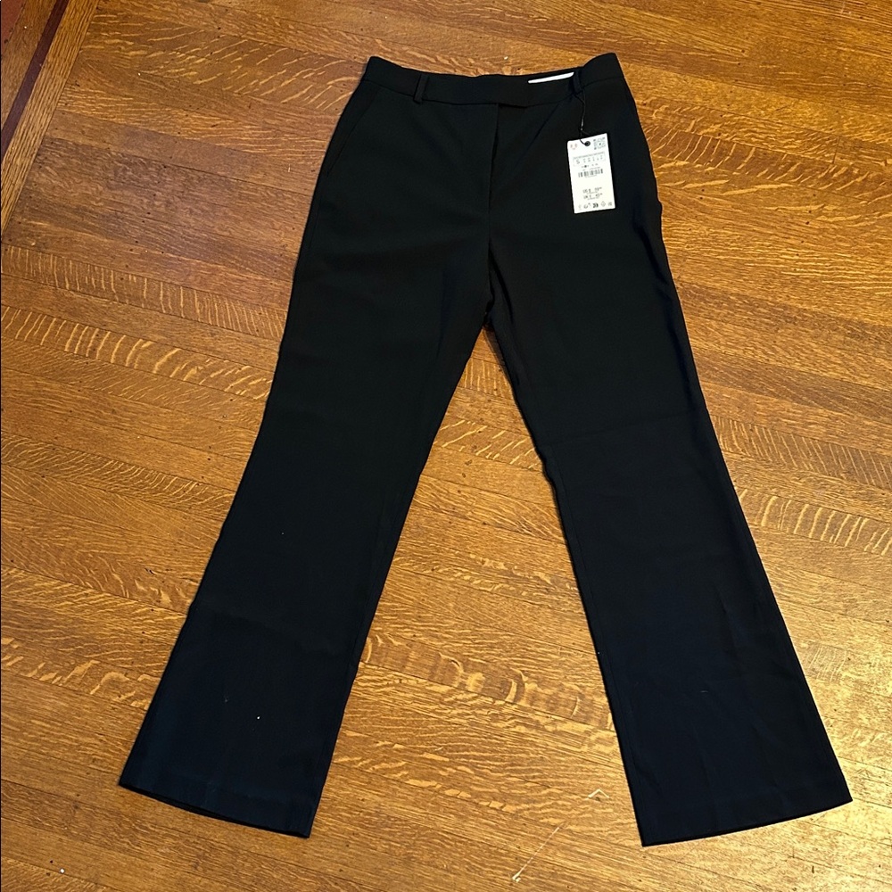 Black Flared Dress Pants